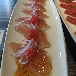 Albacore carpaccio