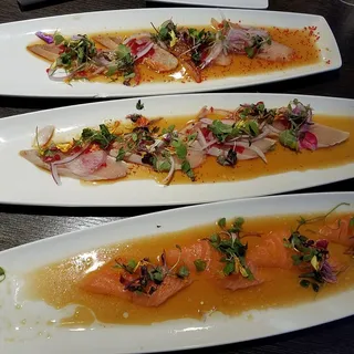 Spicy Albacore carpaccio