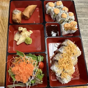 2 roll bento box