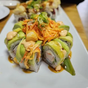Volcano roll