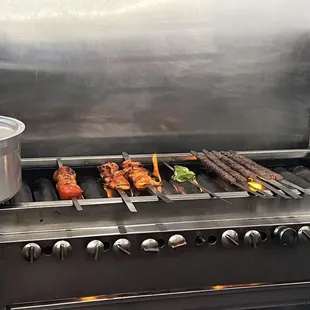 The grill action