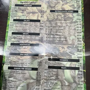 menu, sushi and sashimi