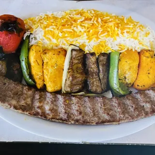 1. Shish Kabob Combo