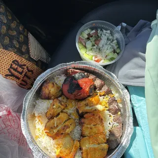 12. Lamb combo (kubideh&Lamb)