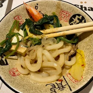Small portion of noodles!