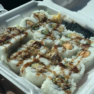 sushi and sashimi, food