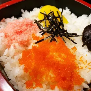 a close up of a plate of food