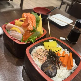 Chirashi Lunch Combo!