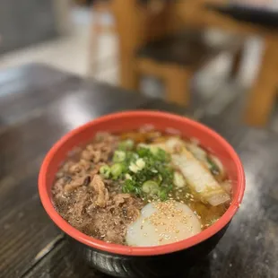 Sukiyaki udon