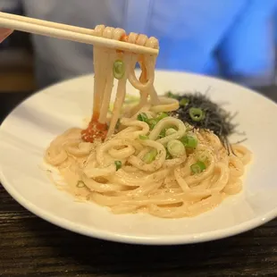 Mentaiko Cream Udon