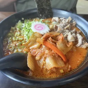Niku Soba Ramen. Fried Rice