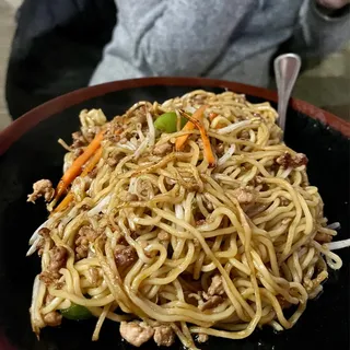 Shredded Char Siu Stir Fried Ramen