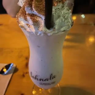 Brandy Alexander, delicious!