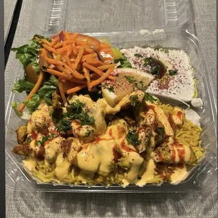 Chicken Shawarma Plate