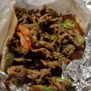 Lamb shawarma