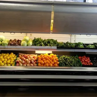 Fruits and vegetables