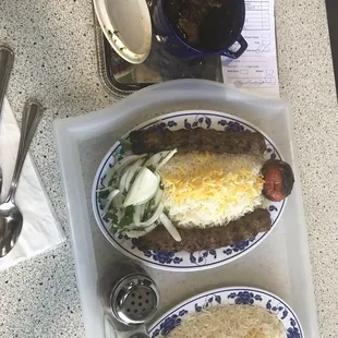 The first lamb stew on the menu didn't remember the name and lula plate!  Yum.