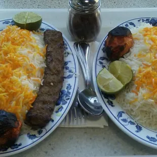 Had both! Chicken and Beef