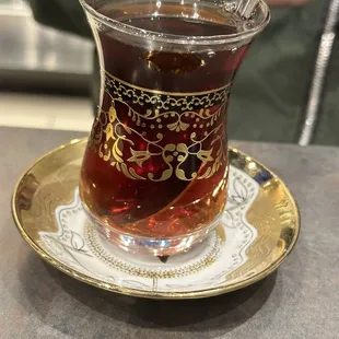Complimentary tea