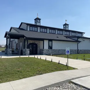Building housing the tasting room and restaurant