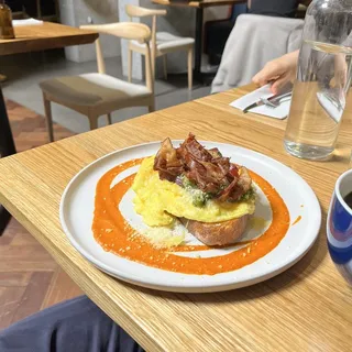 Kimchi Sambal Scramble