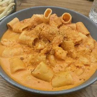 Spicy Shrimp Rigatoni