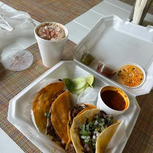 Birria tacos
