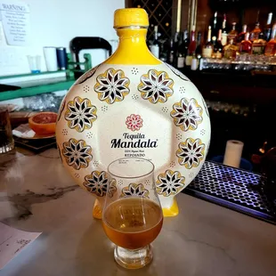 Mandala Extra Anejo Chilled. Bottle is Reposado though.