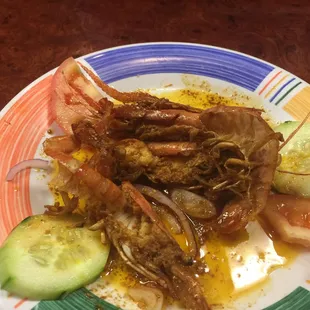 Langostinos a La Plancha