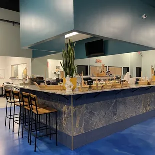 Sushi counter