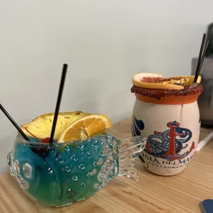 bagels, drink