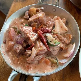 Crispy Binagoongan sa Gata