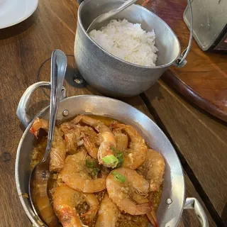 Butter Garlic Prawns