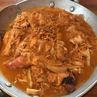 Adobung Puso ng Saging & Pusit