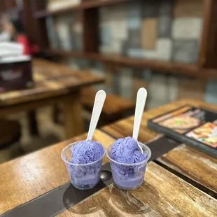 Ube ice cream