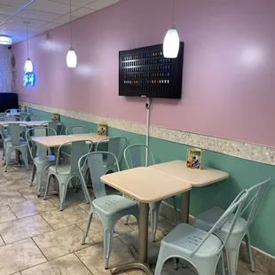 the interior of a restaurant