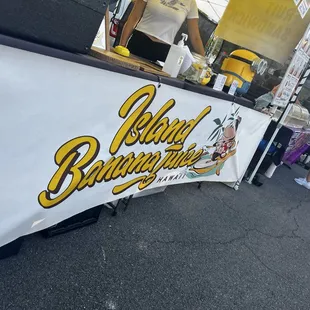 Island banana juice stand &amp; drinks