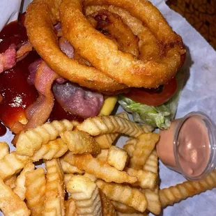 Western bacon cheeseburger