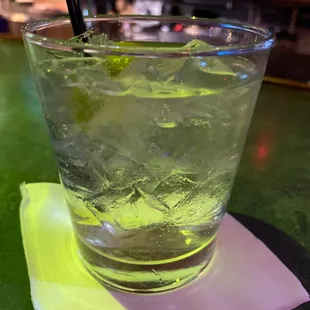 Gin and tonic