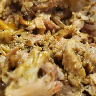 Pork closeup