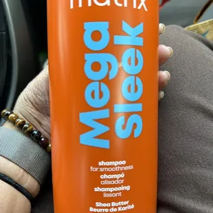 Love this shampoo! Matrix Mega Sleek!