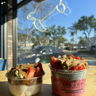 Small Cacaoconut Bowl &amp; medium Dragon Bowl