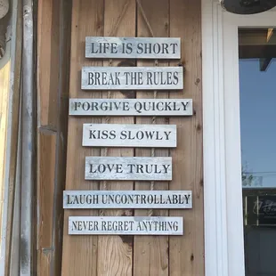 signage