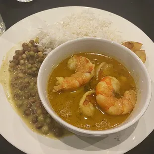 Curry shrimp