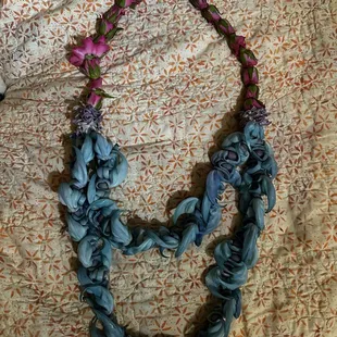 Gorgeous lei from Island Boy $45