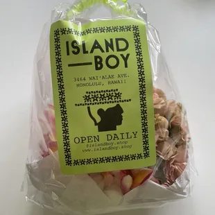 Nice package for lei order