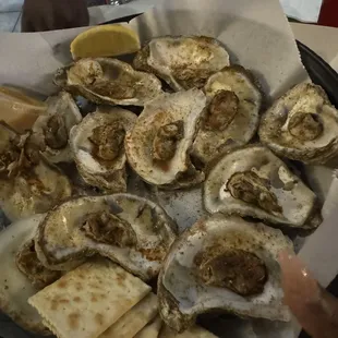 1 Dozen Steamed Oysters