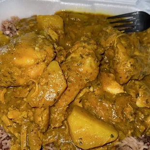 Curried Chicken
