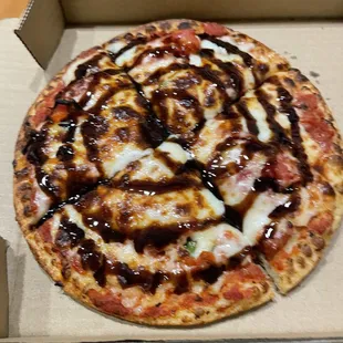 Small Pizza Margherita $10.00 with Balsamic Vinegar