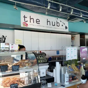 Middle of Windward Community College...find the HUB!